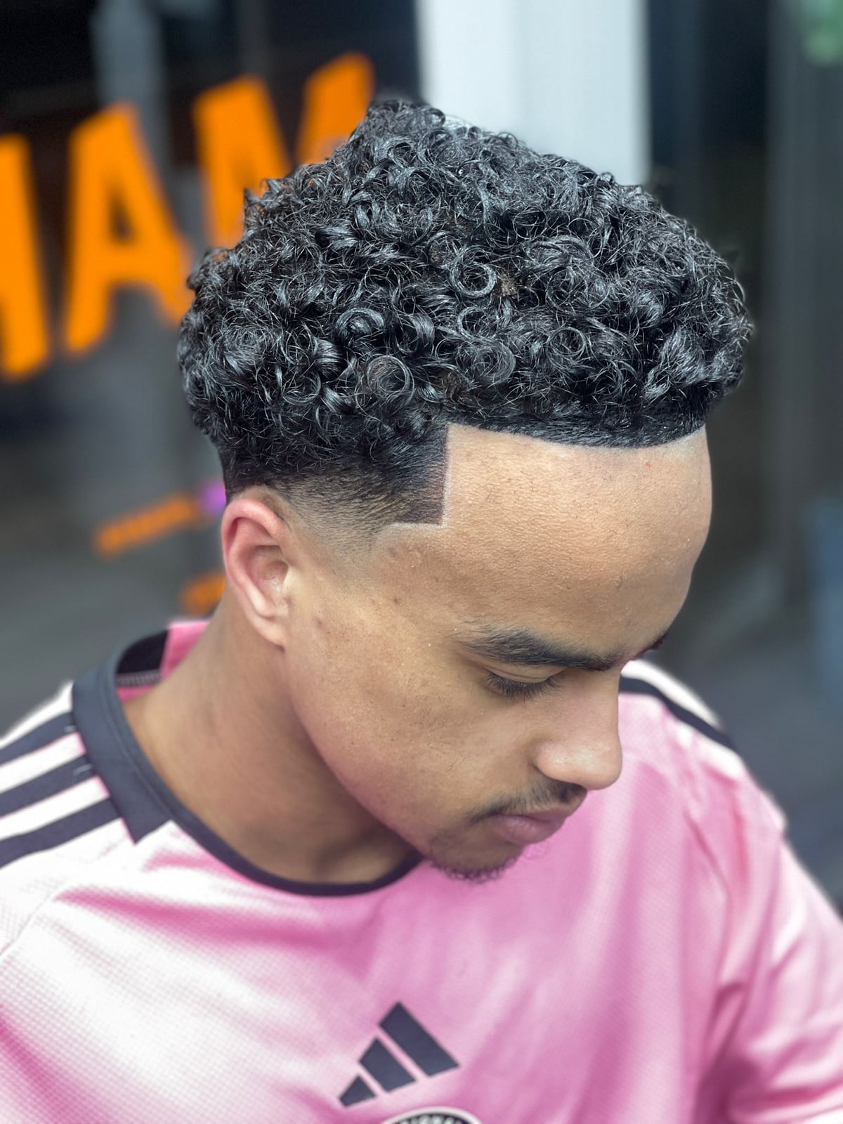 Premium styling products display